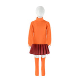 Scooby-Doo Velma Role Play Costume Halloween Cosplay Outfit - Halloweez